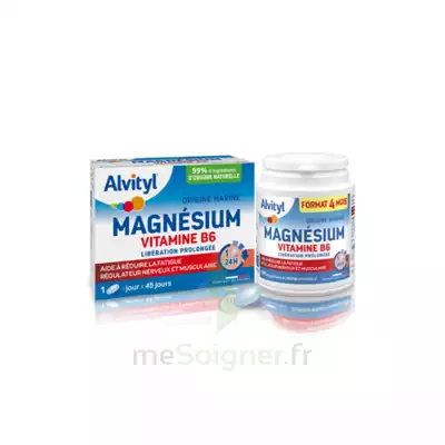 Alvityl Magnésium Vitamine B6 Libération Prolongée Comprimés Lp B/45 à Tarbes